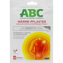Eine Packung mit Wärme-Pflastern zur Linderung von Muskelschmerzen.